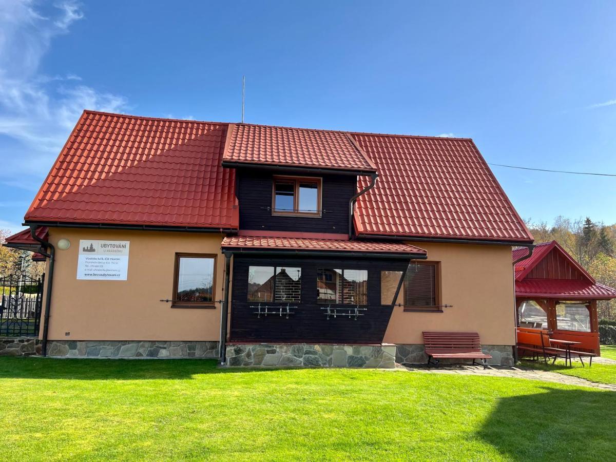 Ubytovani U Hradecku Prostřední Bečva Exterior foto
