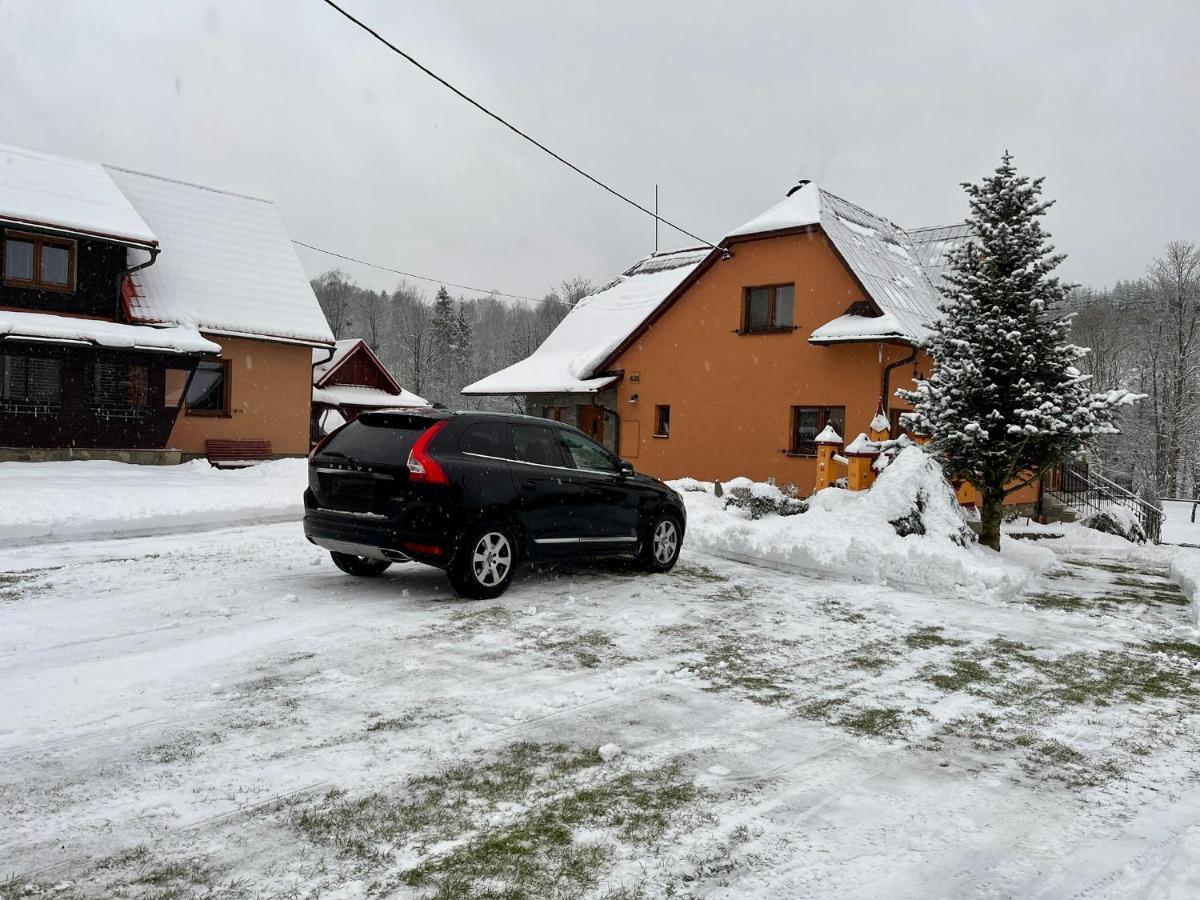 Ubytovani U Hradecku Prostřední Bečva Exterior foto